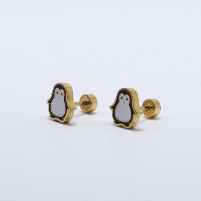 Playtime Pals Earrings (14K Gold Plated)