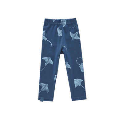 Jersey Leggings - Navy - Leggings
