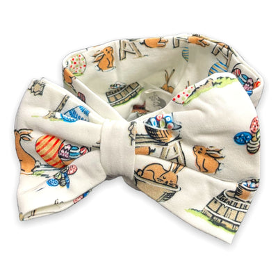 Oversized Bow Headband - Egg Hunt