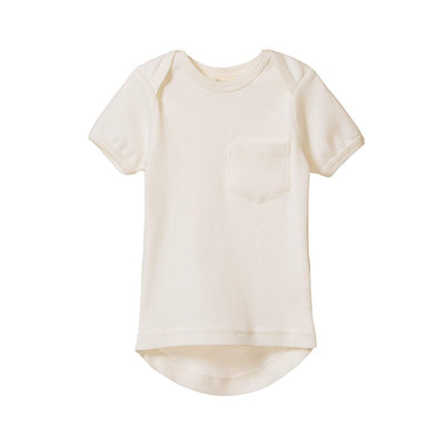 Short Sleeve Pocket Tee - Natural - FINAL SALE