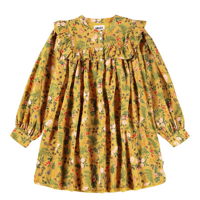 Constance Dress Long Sleeve - Foraging