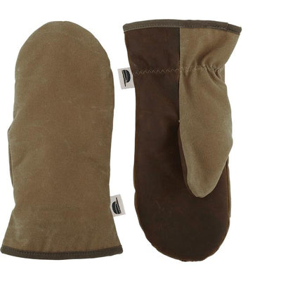 Waxed Cotton Tough Mitts - Sand