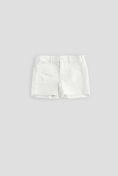 Sailor Short Shorts - White