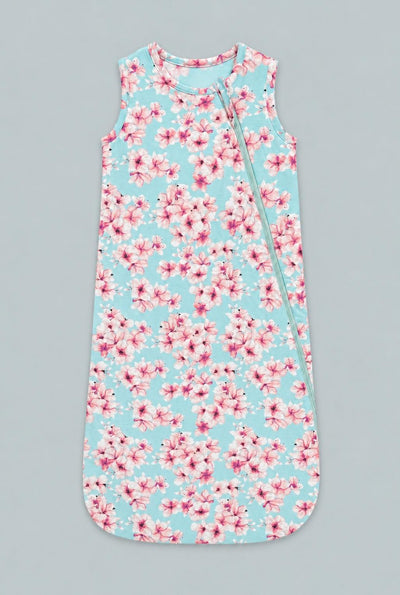 Pretty Pink Floral Sleep Sack - Cherry Blossoms