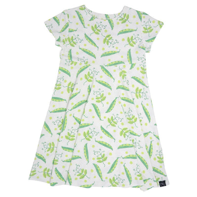 Swirly Girl Short Sleeve Dress - Sweetpea
