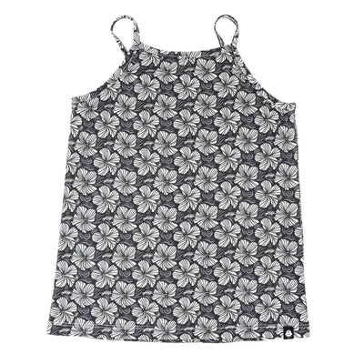 Camisole - Black Hibscus - Tank Top