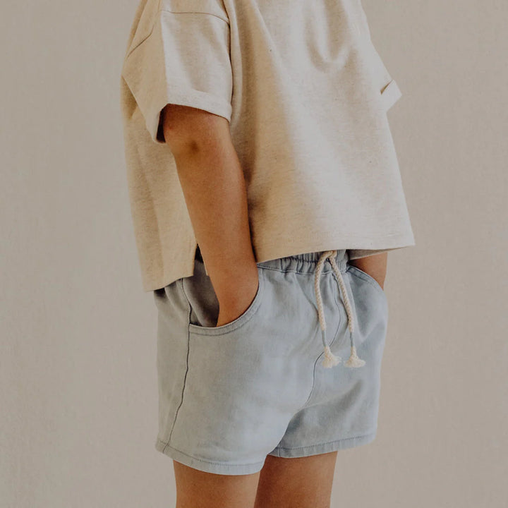 Organic Shorts -  Denim