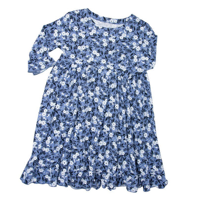 Southern Sweetheart Dress - Vintage Floral Blue