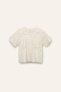 Organic Pima Cotton Kids Tee - Breeze