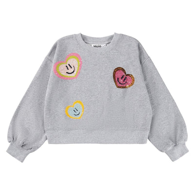 Miki Sweat Shirt - Grey Melange