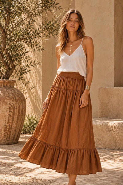 Parachute Skirt - Mocha