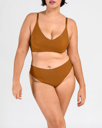 Signature Mid-Rise Thong - Rich