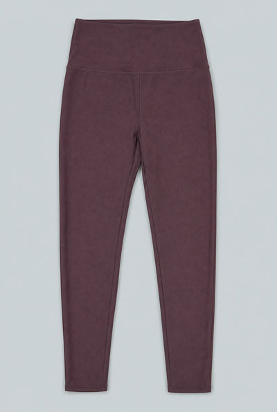 Cropped Leggings - Brown