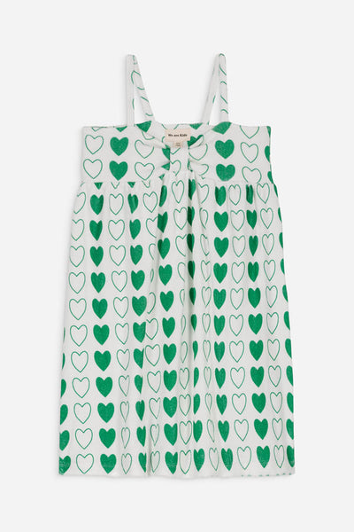 Robe Daisy - Green Hearts