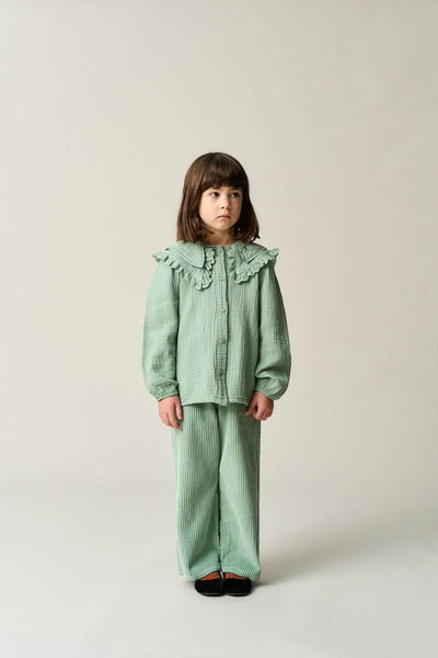 Organic Corduroy Pants - Green