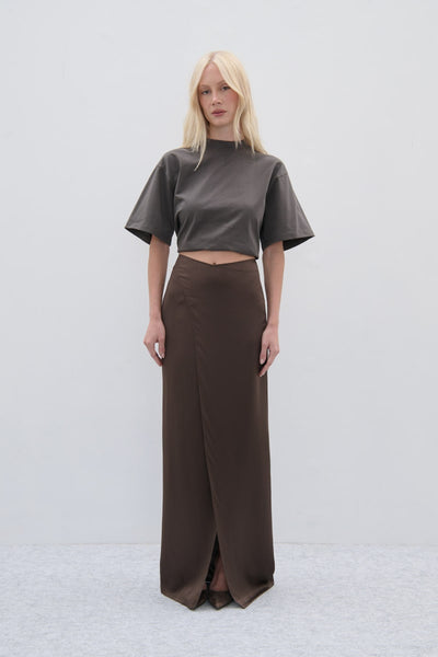 Veil Skirt - Chocolate