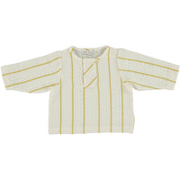 Levi Shirt - Lime Stripe
