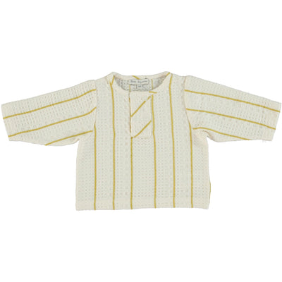 Levi Shirt - Lime Stripe