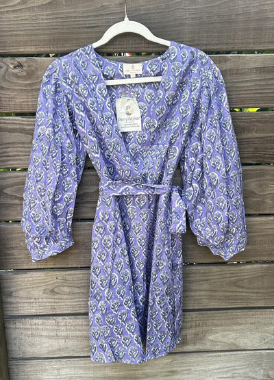 Frederika Dress - Lavender Periwinkle