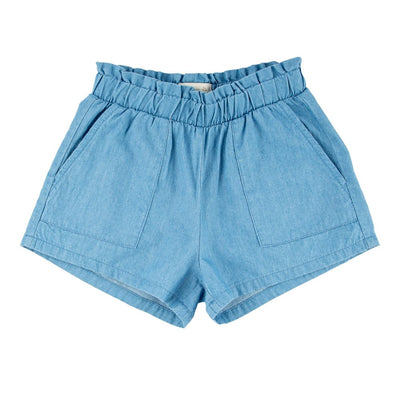 Ava Shorts - Chambray