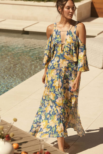 Wanderlust Kaftan - Summer Floral - Dresses