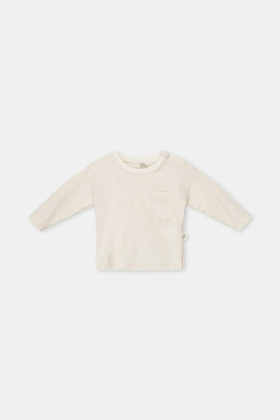 Organic basic baby t-shirt - Ivory