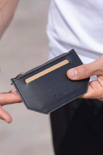 Minimal Purse - Black/Grey