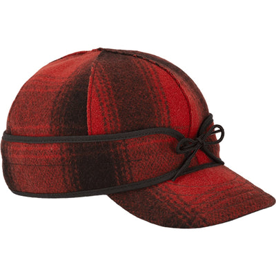 The Original Stormy Cap - Red/black Plaid