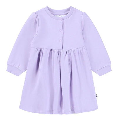 Caci Dress Long Sleeve - Faded Purple