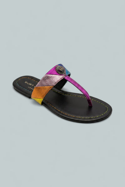 Kensington T-Bar Sandal - Rainbow Multi