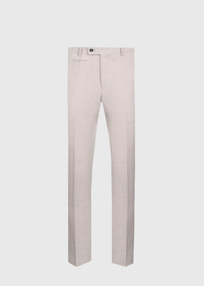 Linen Dress Trouser - Tan