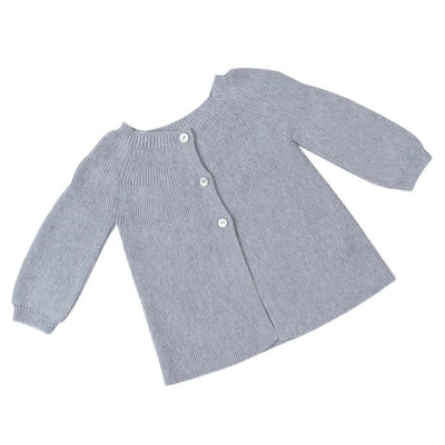Link Stitch Cardigan - Graphite