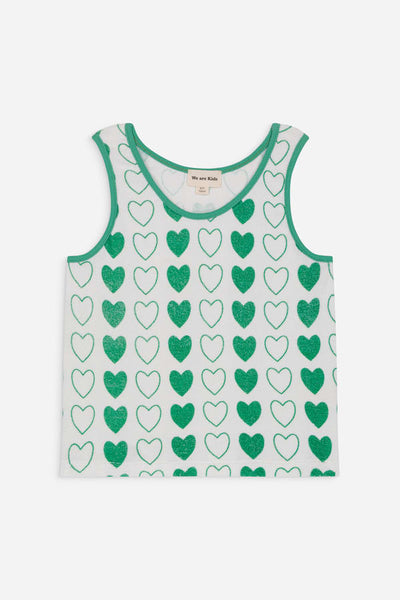 Débardeur Marcel Terry - Green Hearts