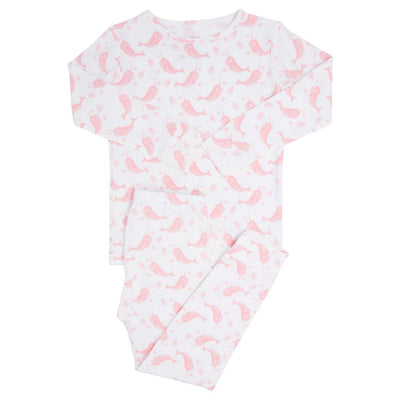 Big Kid Pajama - Narwhal Pink - Pajamas
