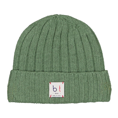 Ribbed Beanie - Green