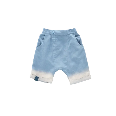 Denim Shorts - Light Blue - Shorts