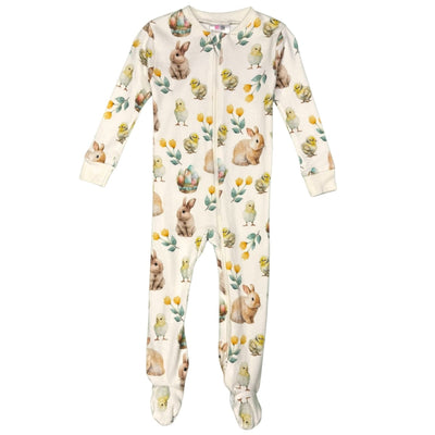 Baby Footie Pajama - Bunnies/N/Chicks