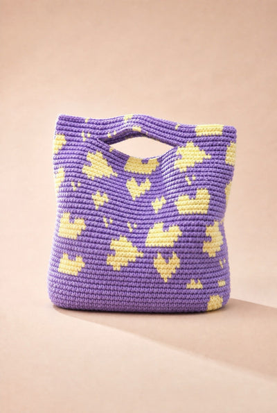 Mini Love Is In The Air Shopper - Lilac