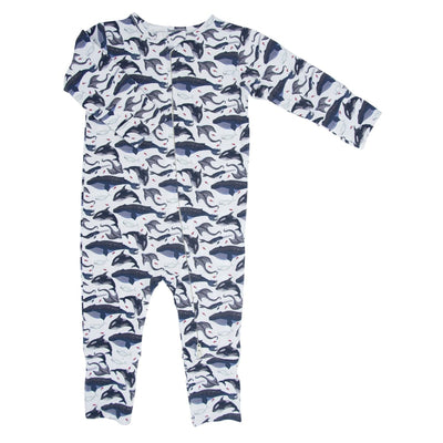 Deep Sea Creatures Whale Convertible Romper - A Whale Of A Tale