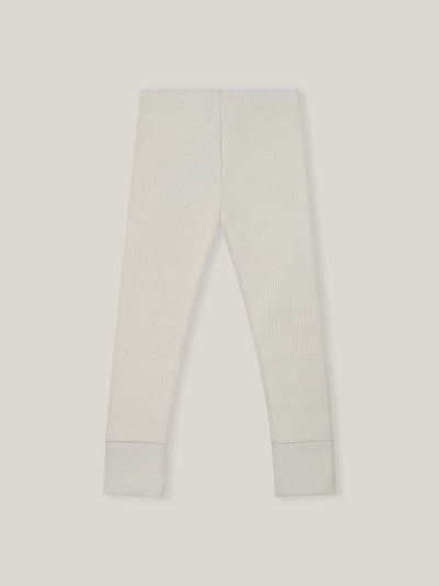The Ribbed Legging Baby - Ecru