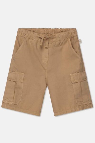 Poplin bermuda shorts - Sand