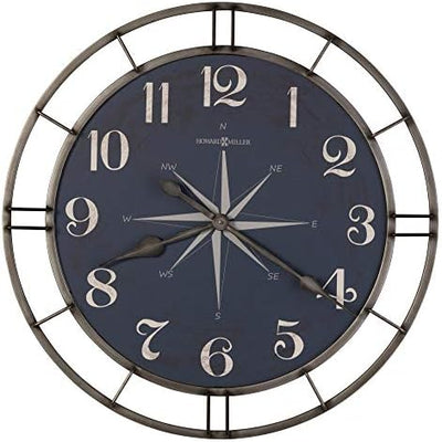 Compass Dial Oversized Wall Clock