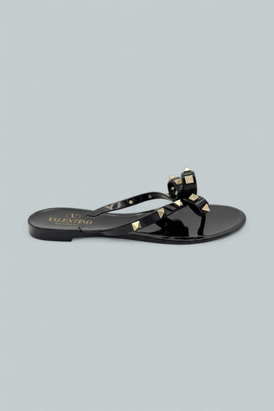 Rockstud Rubber Slipper - Poudre