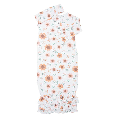 Ruffle Gown - Sunflower