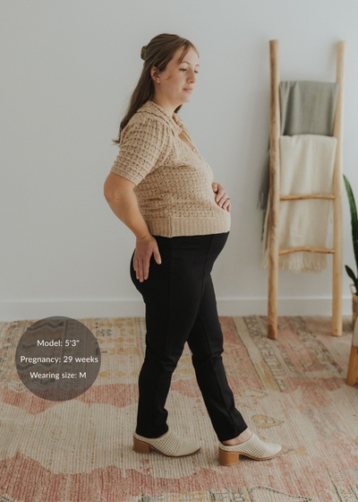 The Dressy Stretch Pant - Black
