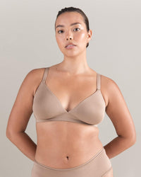 The Easy Does It Bralette Second Skin - Bare 03