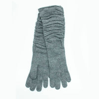 15" Ruffled Gloves - Medium Hth Grey