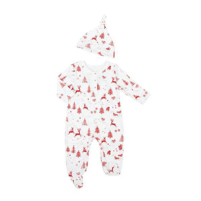 Baby Onesie & Hat - Nordic Winter - Pajamas
