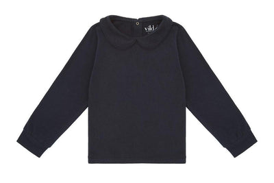 Ls Organic Cotton Collared Shirt - Nocturnal Navy