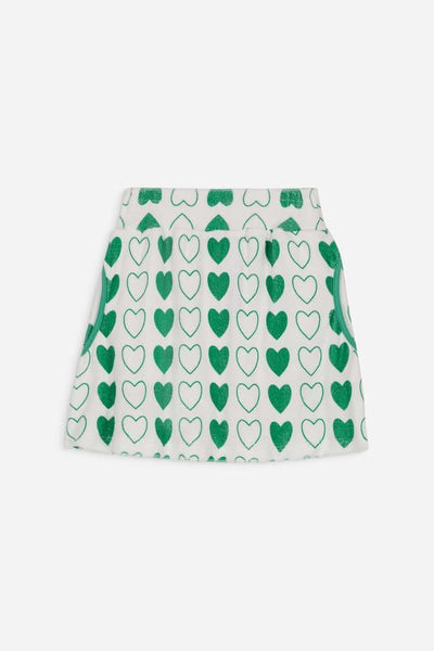 Jupe Gina - Green Hearts